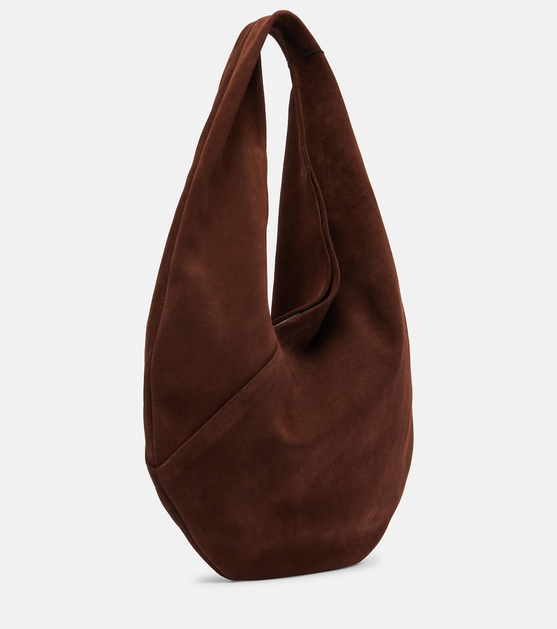 Ora Medium suede shoulder bag | Aesther Ekme