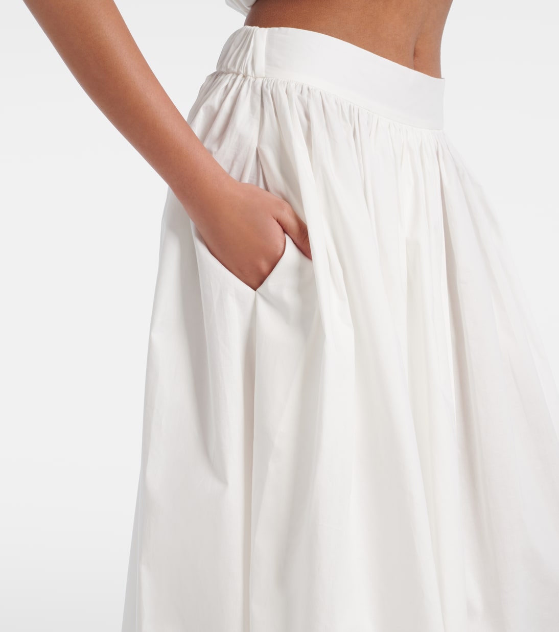 Maxirock aus Baumwolle | Adriana Degreas