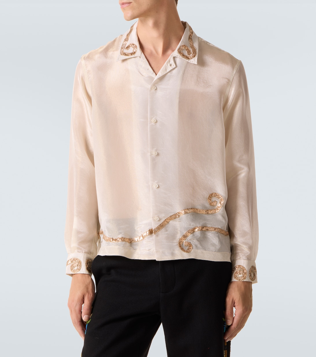 Verziertes Hemd Lido | Bode