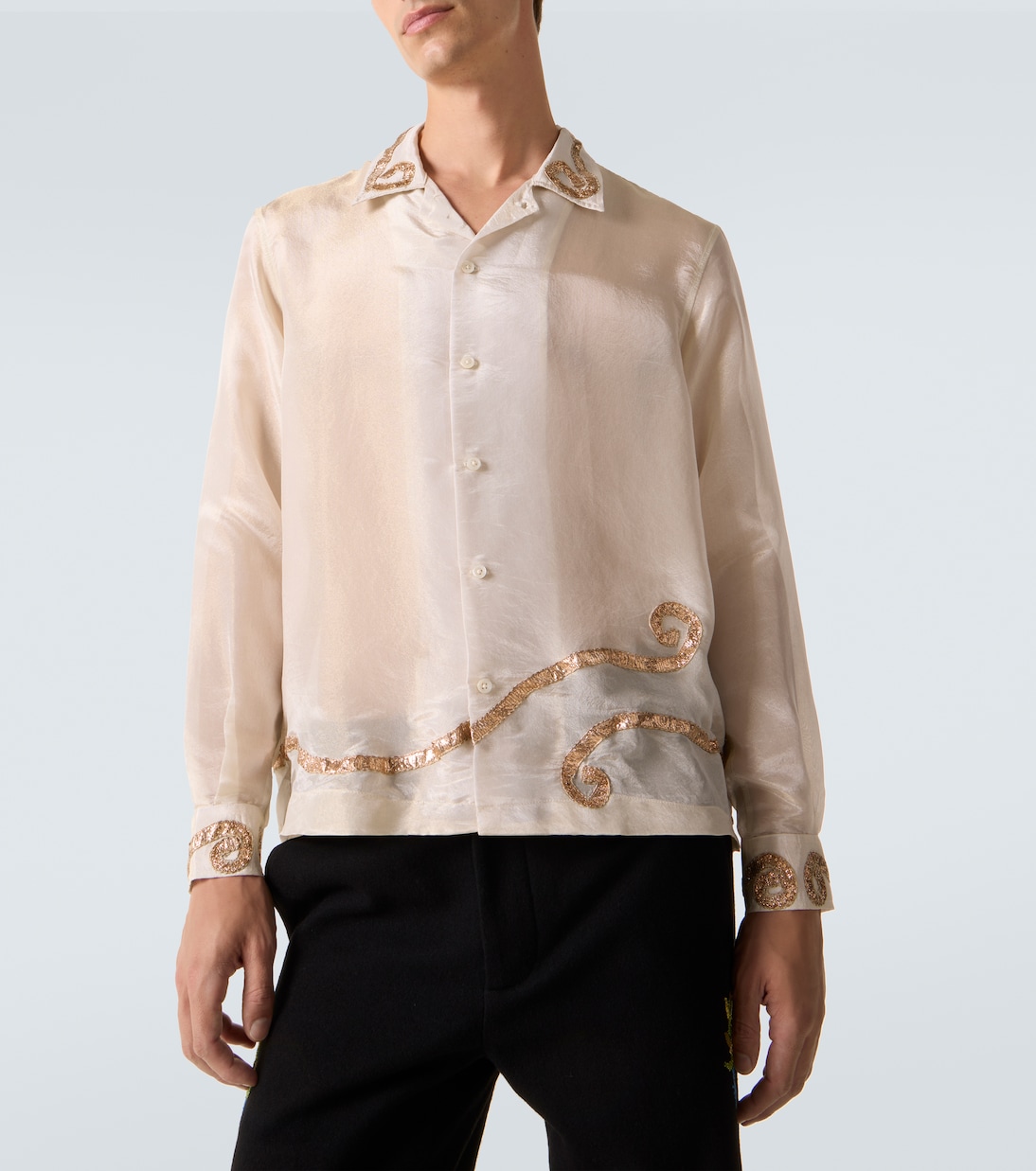 Verziertes Hemd Lido | Bode