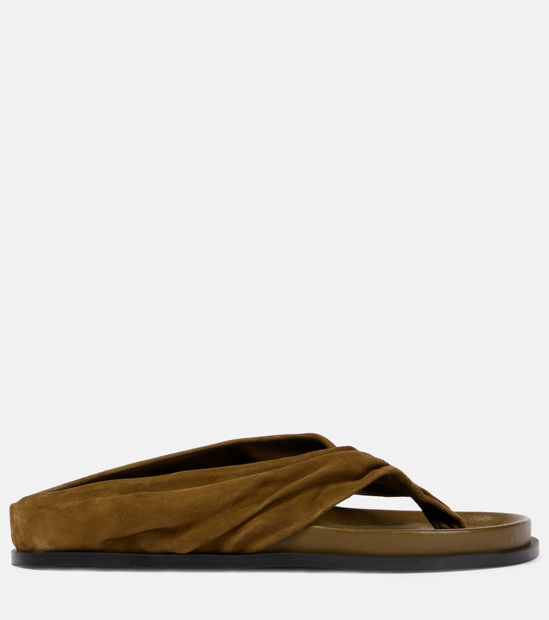 Shaw suede thong sandals | A.Emery