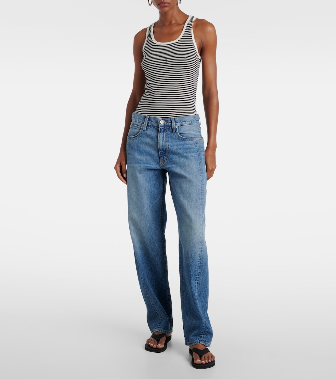 Jeans Jackson a gamba larga e vita bassa | Slvrlake