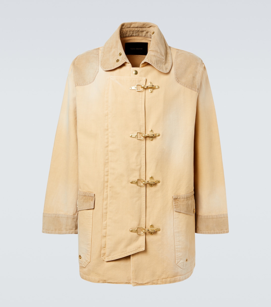 Sierra corduroy-trimmed canvas jacket | Wales Bonner