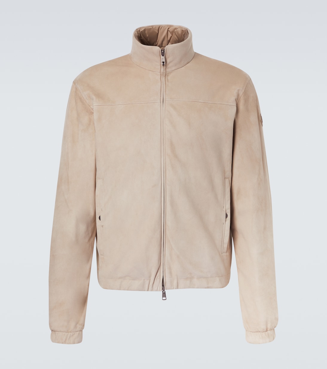 Cernay reversible suede down jacket | Moncler