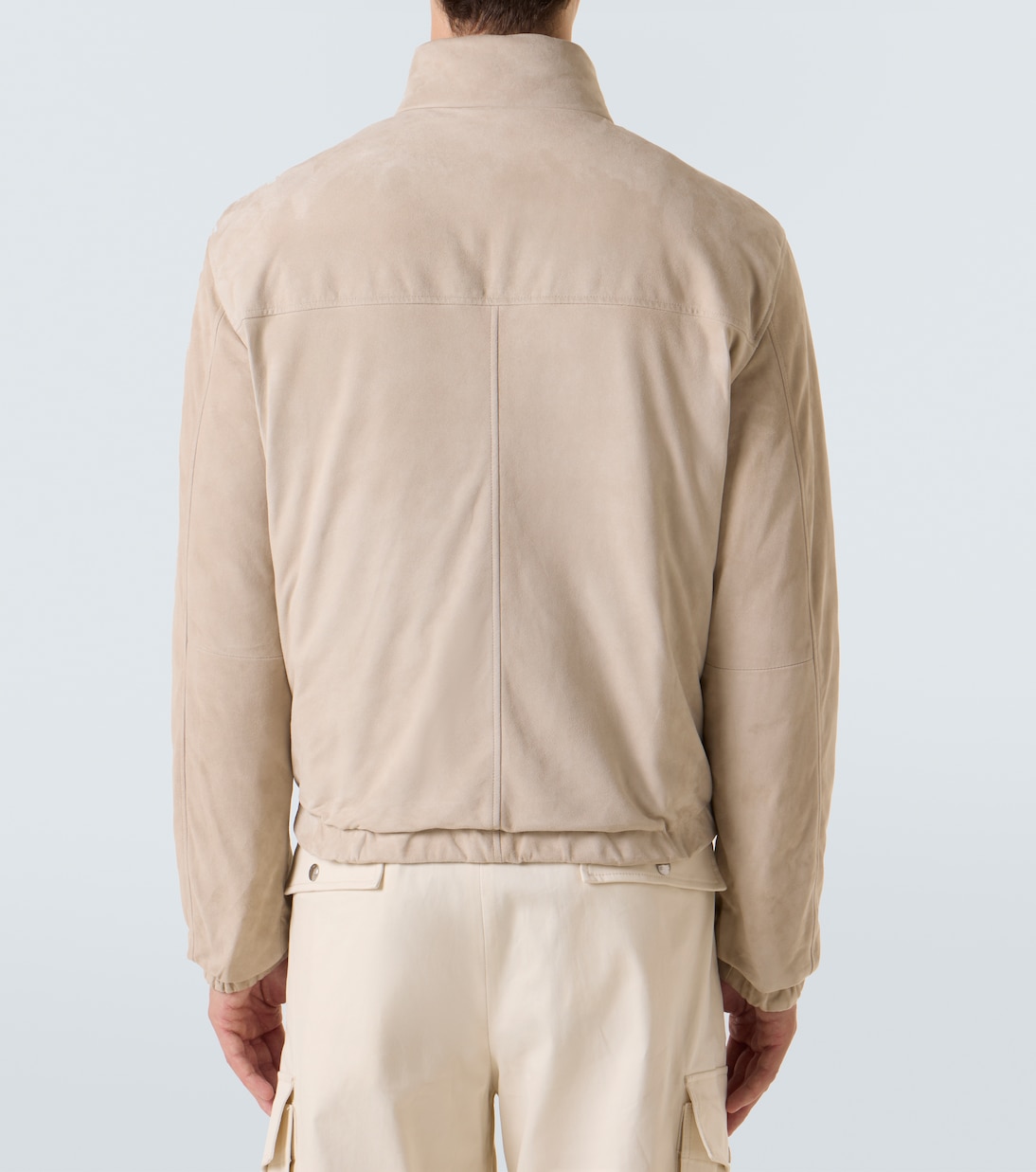 Cernay reversible suede down jacket | Moncler