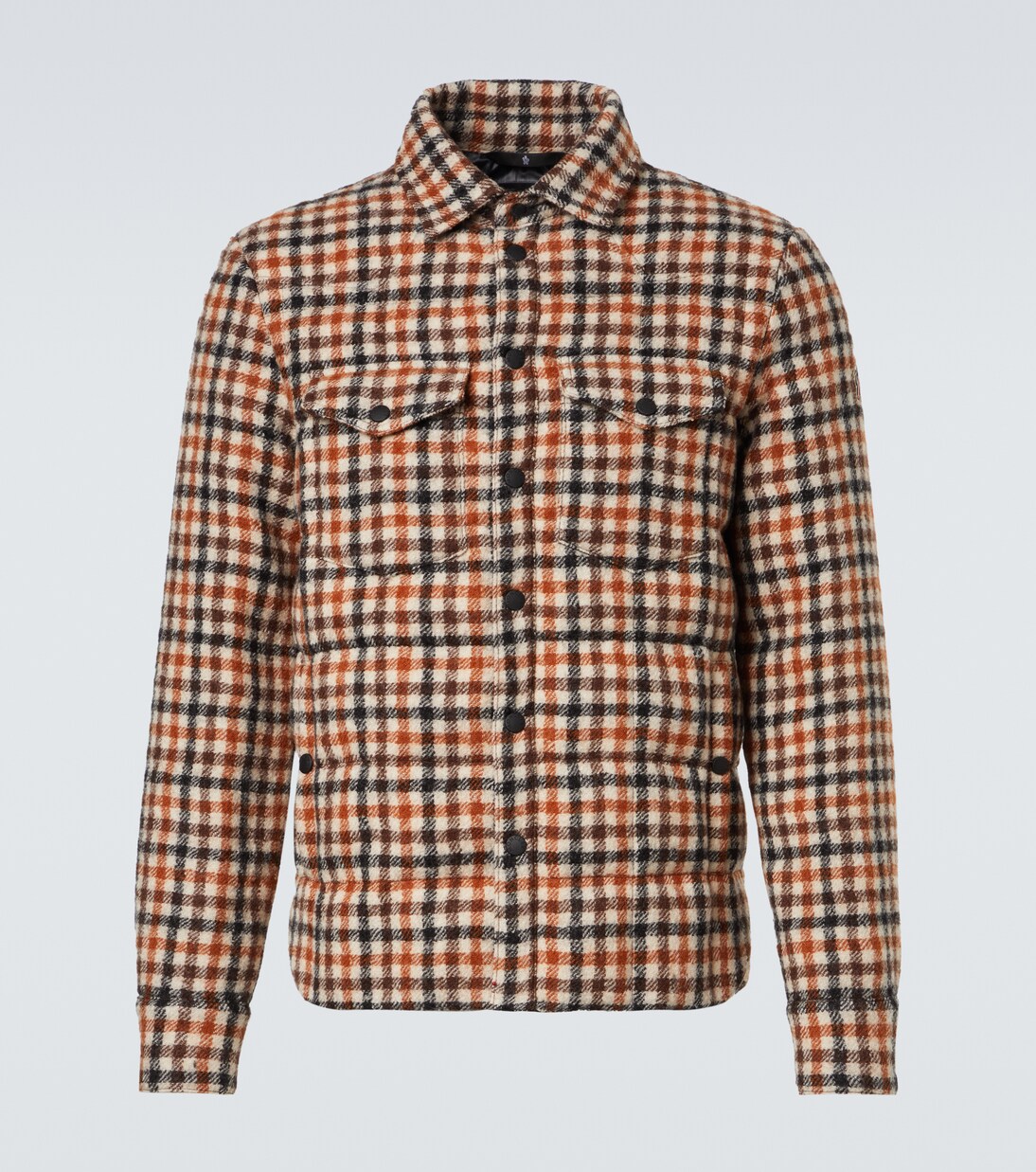 Gelt checked virgin wool down jacket | Moncler Grenoble