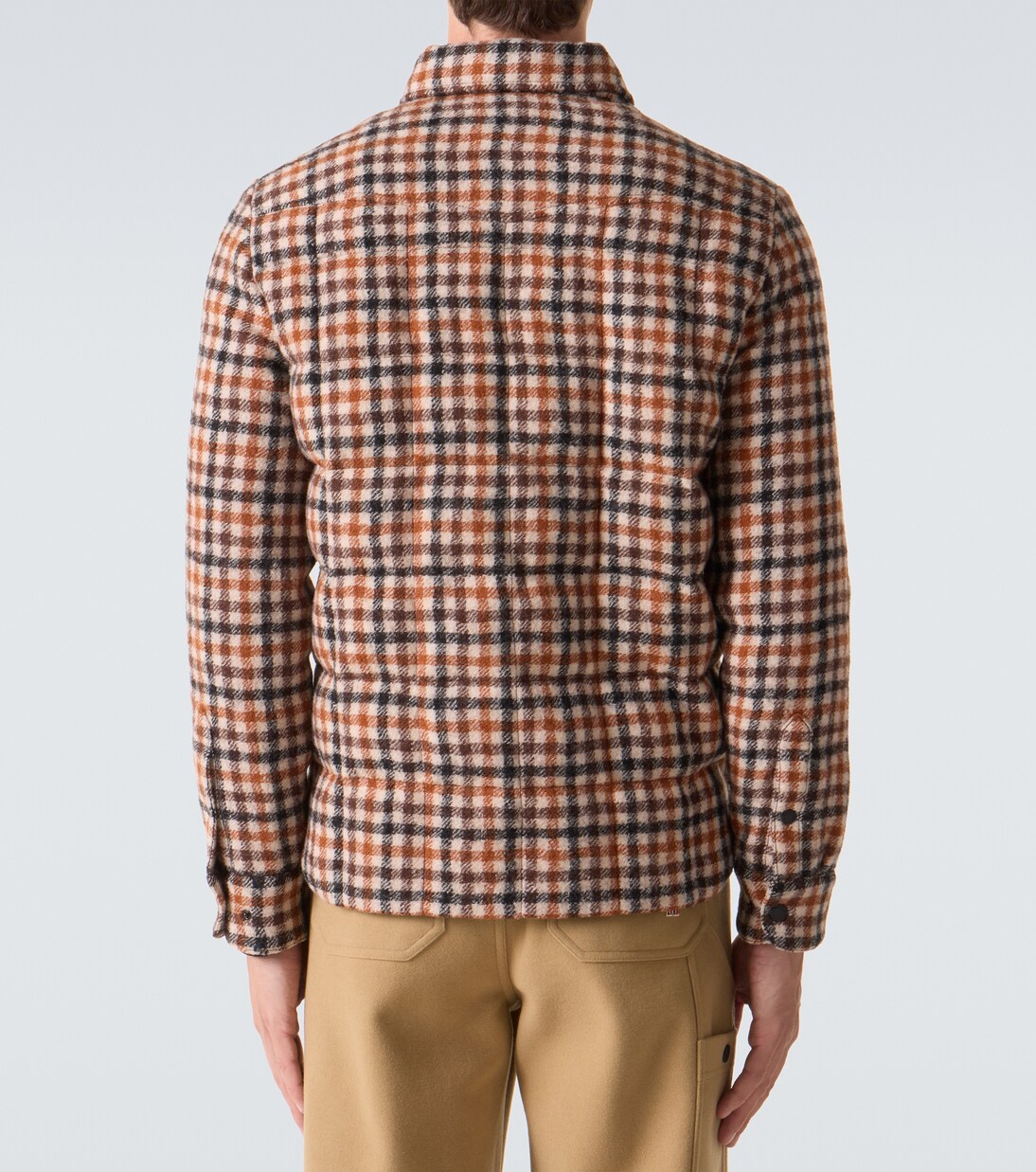 Gelt checked virgin wool down jacket | Moncler Grenoble