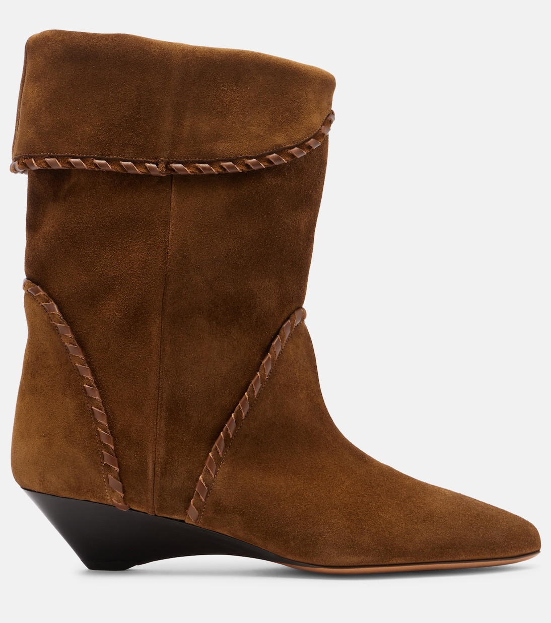 Ankle Boots Edoa 45 aus Veloursleder | Isabel Marant