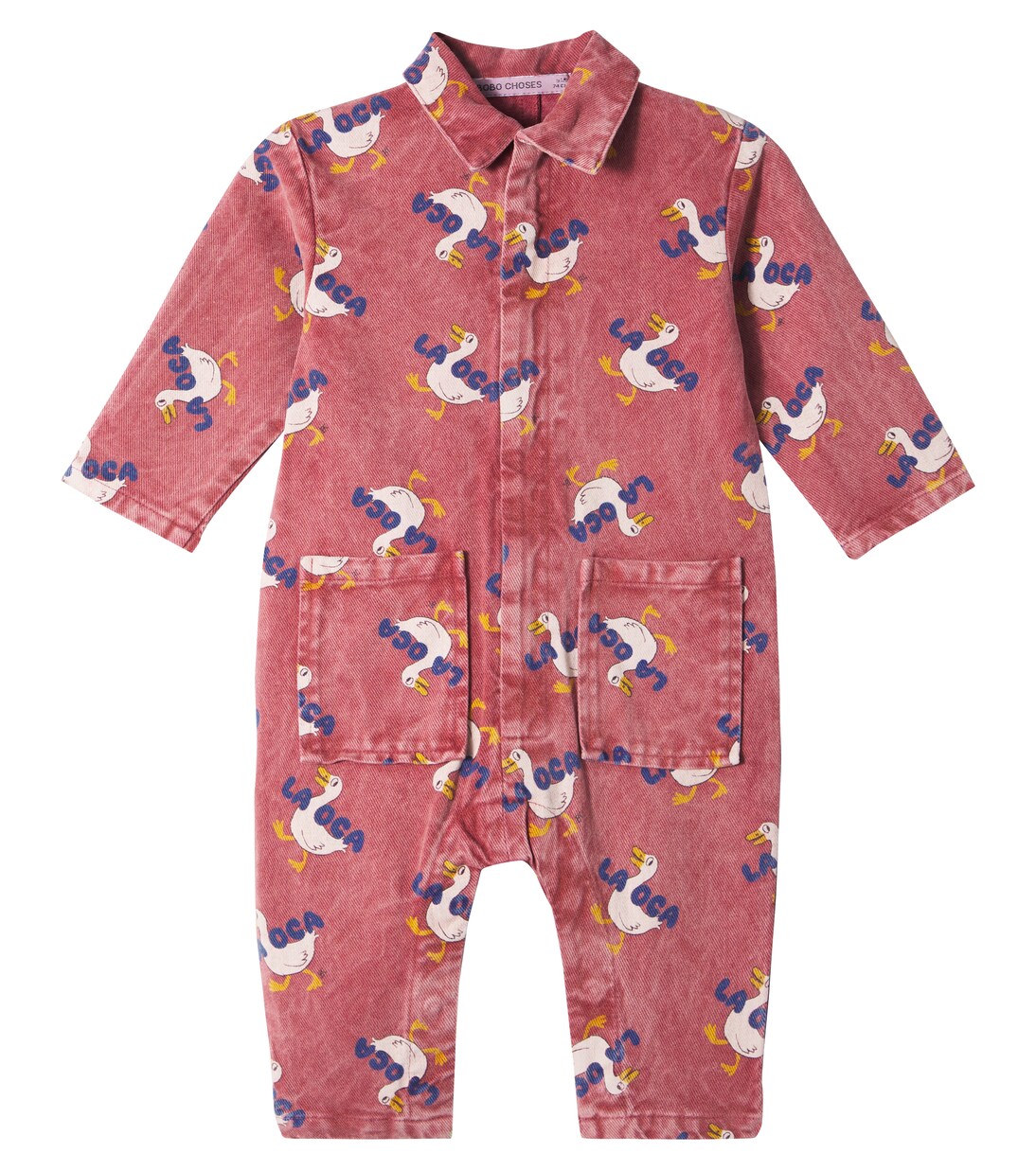 Baby La Oca cotton-blend jumpsuit | Bobo Choses