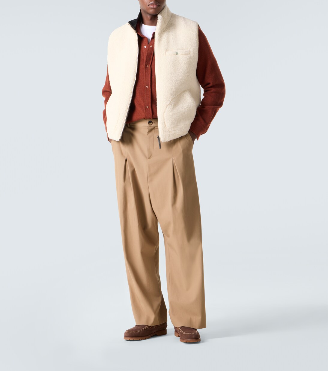 Cashmere shirt with sunstone | God's True Cashmere