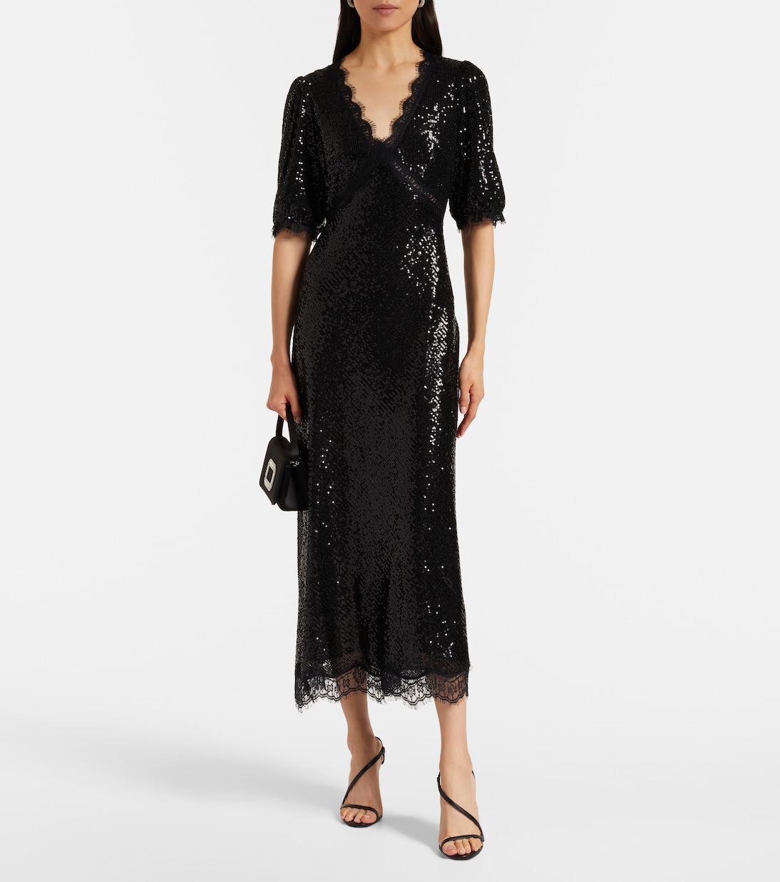 Robe longue Verena à sequins | Rixo