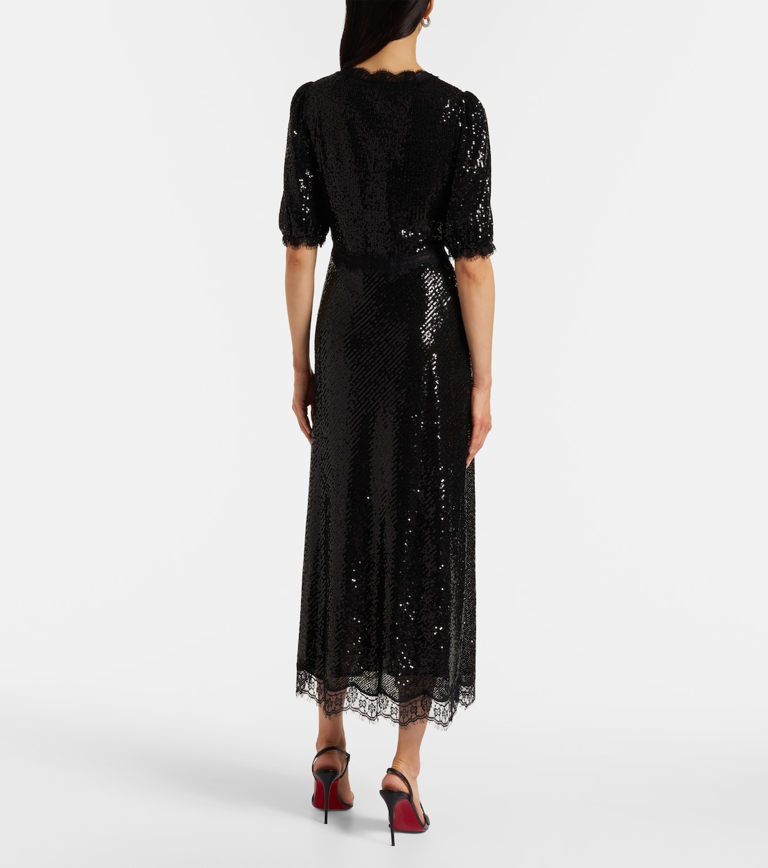 Robe longue Verena à sequins | Rixo