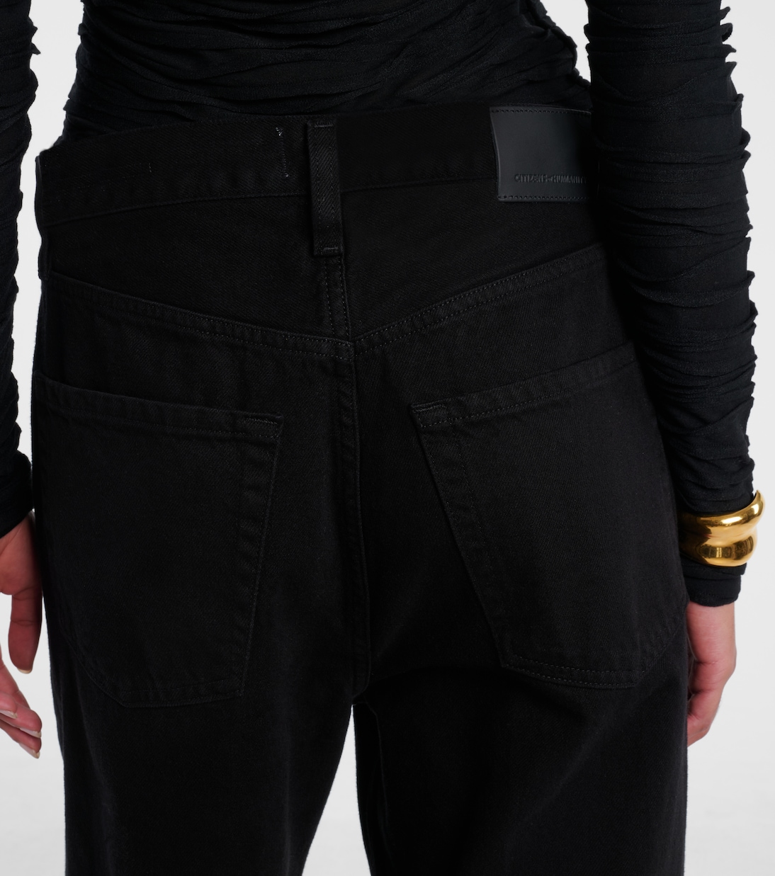 Ayla high-rise barrel-leg jeans | Citizens of Humanity