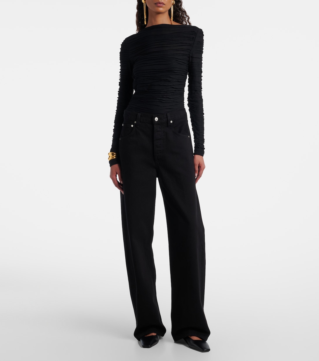 Ayla high-rise barrel-leg jeans | Citizens of Humanity