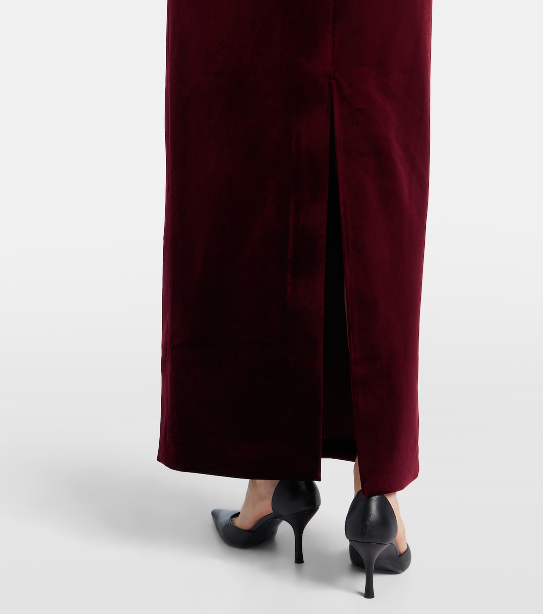 Maxikleid Marilyn aus Samt | Leo Lin