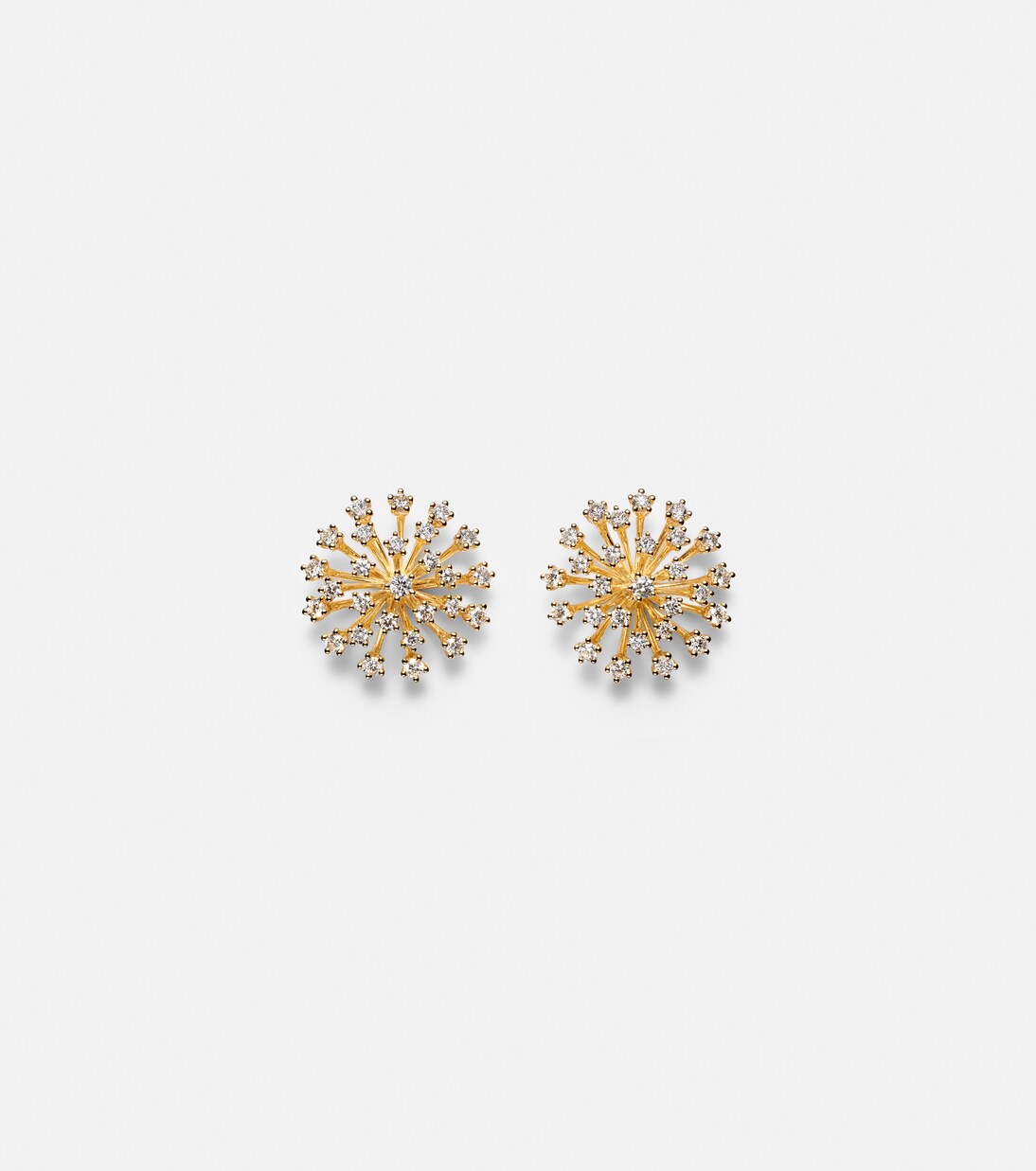 Boucles d’oreilles Burst Large en or 14 ct et diamants | Sydney Evan