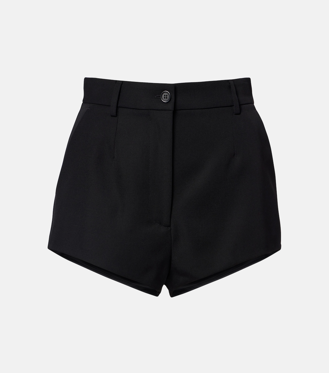 Virgin wool gabardine micro shorts | Dolce&Gabbana