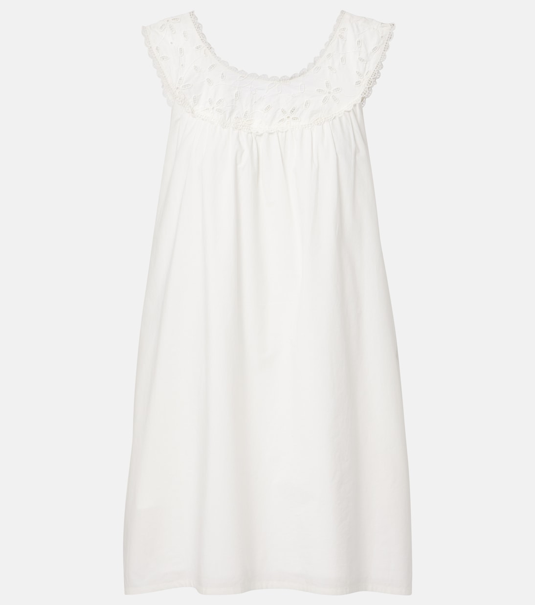 Salma embroidered cotton minidress | Posse