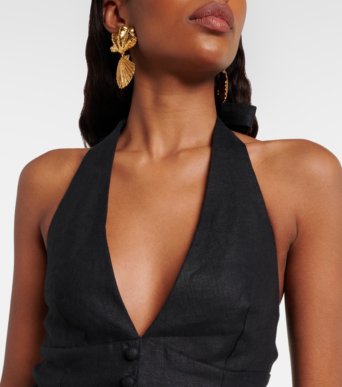 Gilet Marie in lino | Faithfull