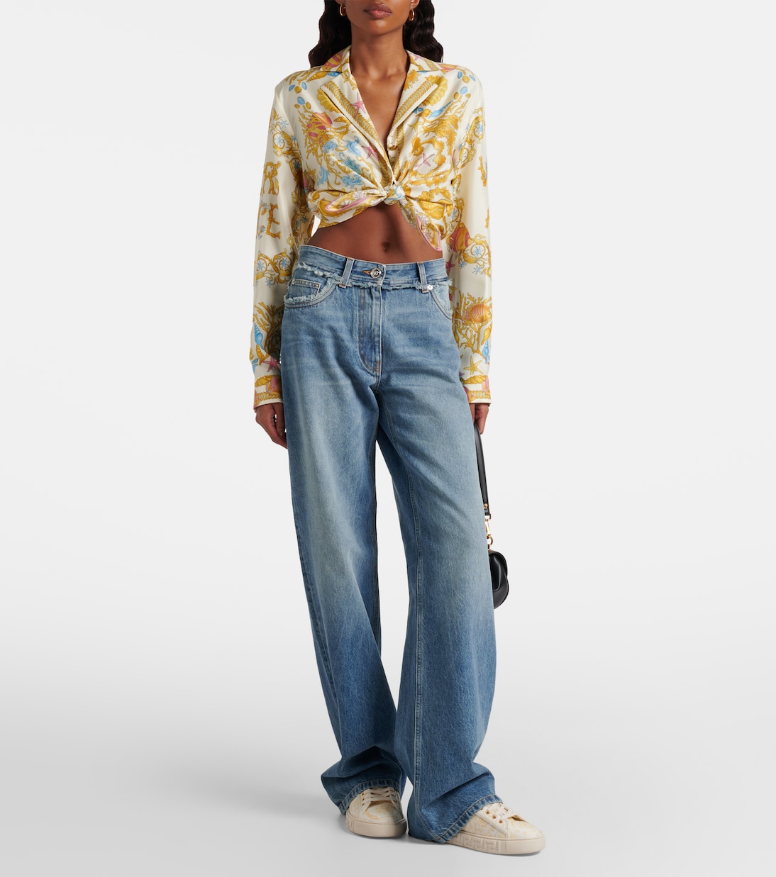 Sneakers Greca in canvas | Versace