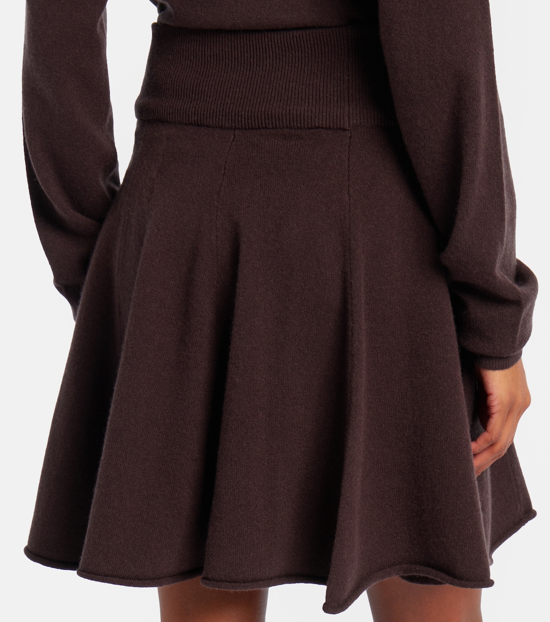 Minigonna N°379 Girl in misto cashmere | Extreme Cashmere