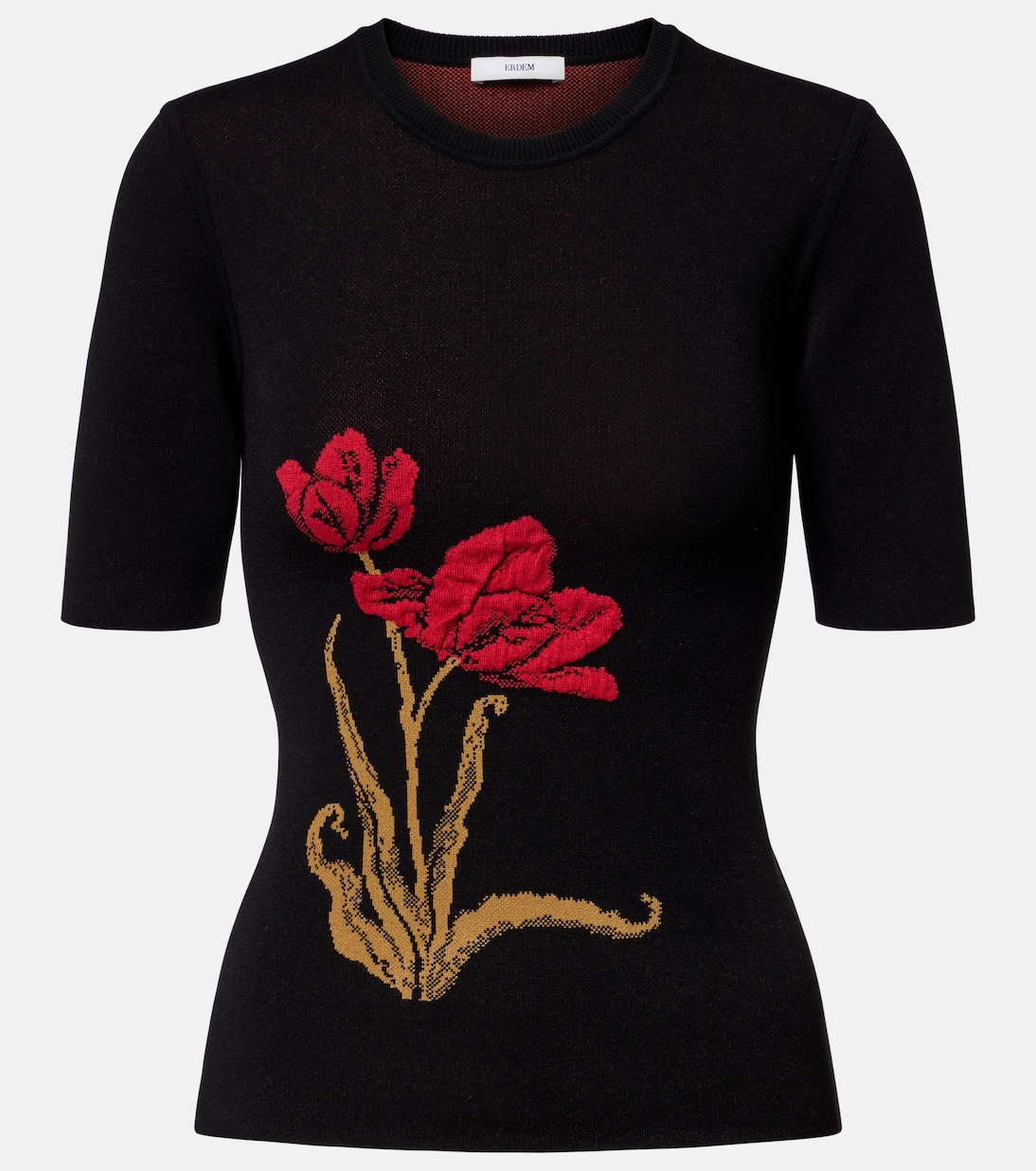 Floral jacquard top | Erdem