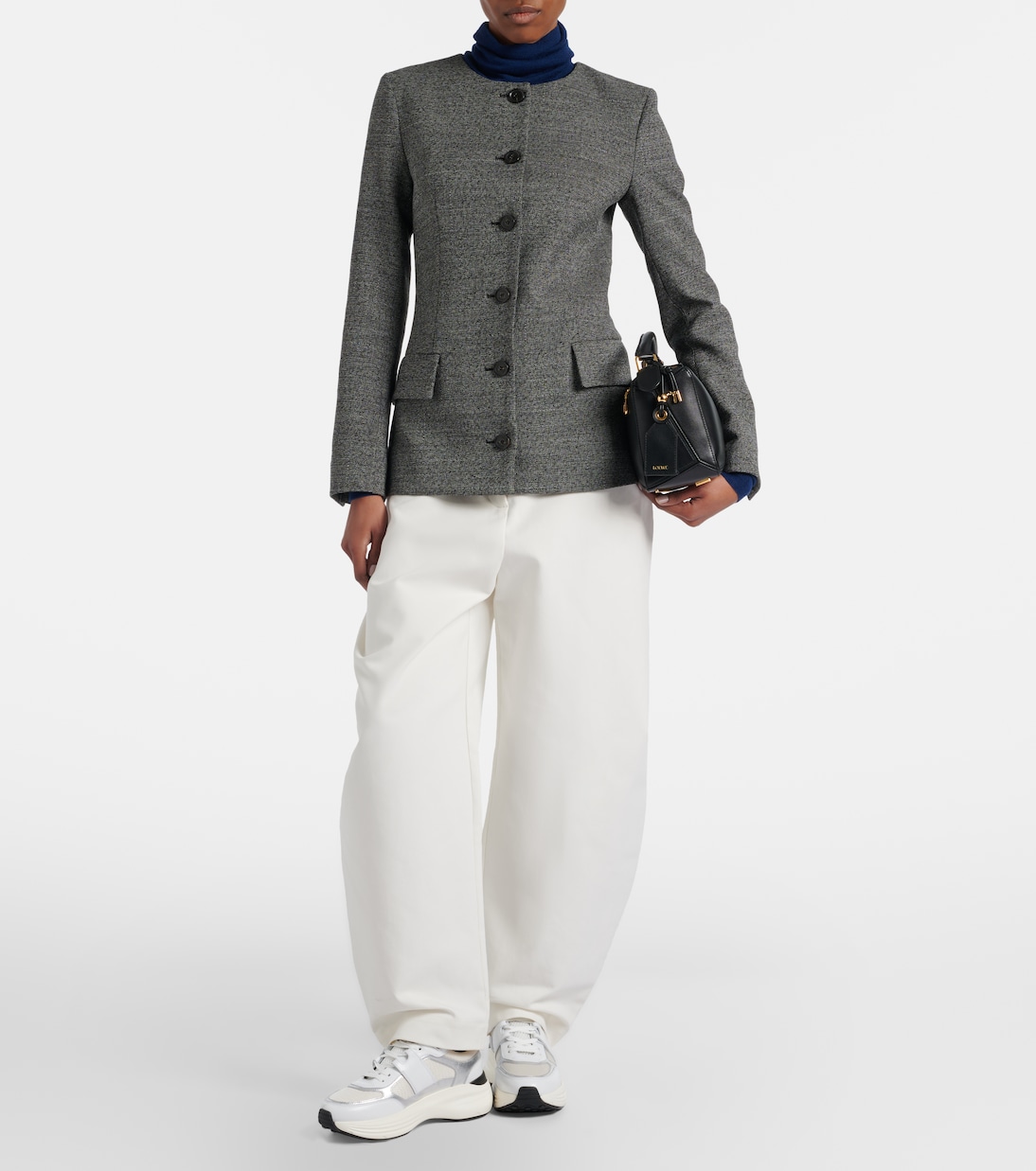 Leather-trimmed sneakers | Tod's