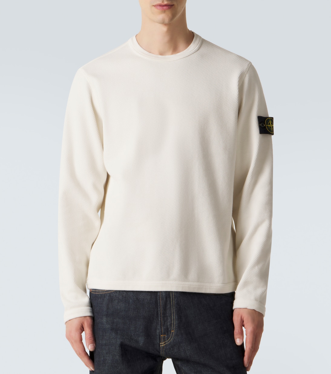 Sweatshirt aus Baumwoll-Jersey | Stone Island
