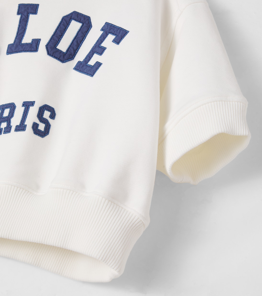 Logo cotton jersey T-shirt | Chloé Kids