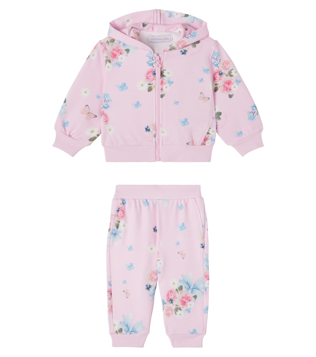 Set aus Kapuzenjacke und Jogginghose | Monnalisa