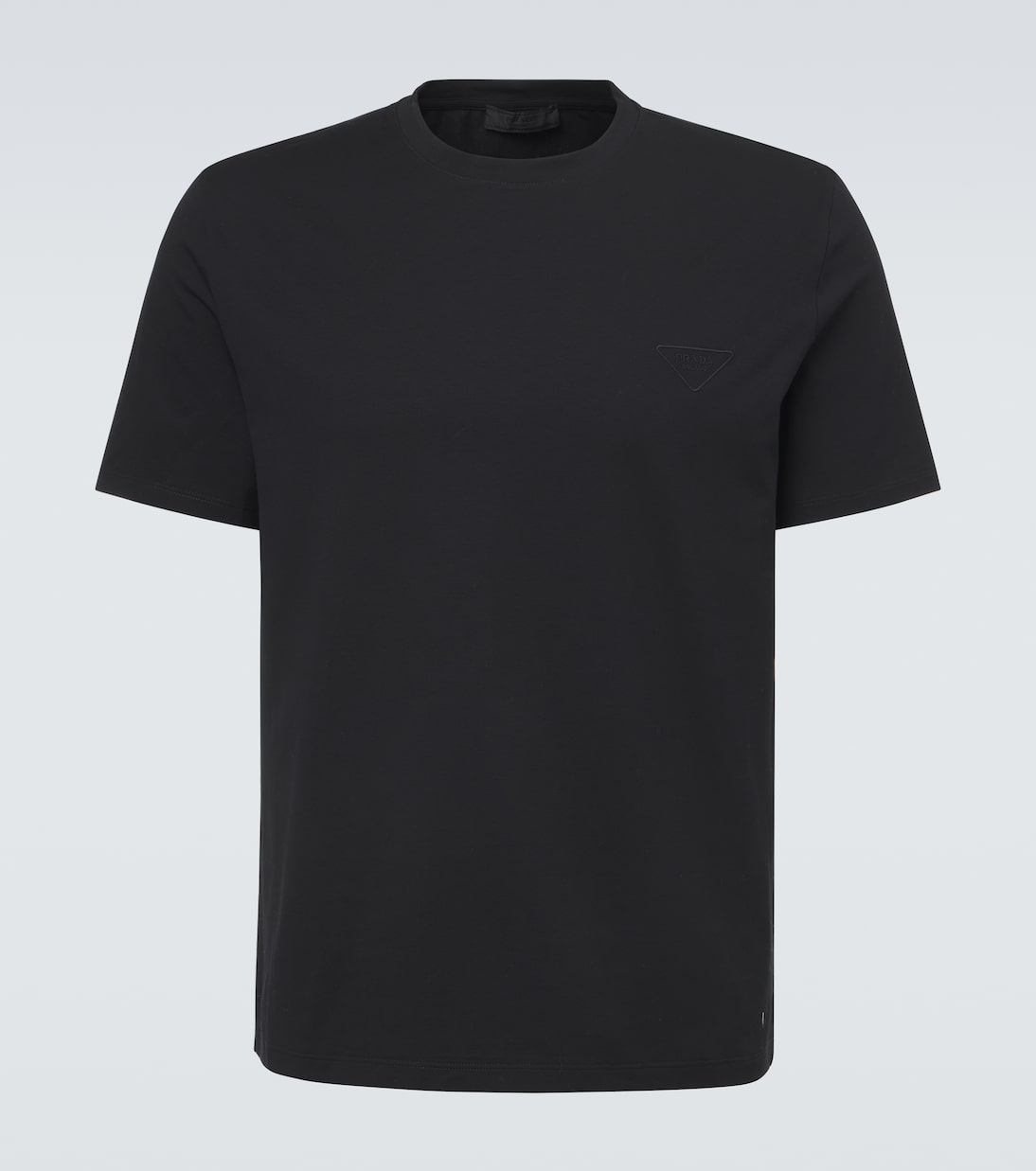 Cotton-blend jersey T-shirt | Prada