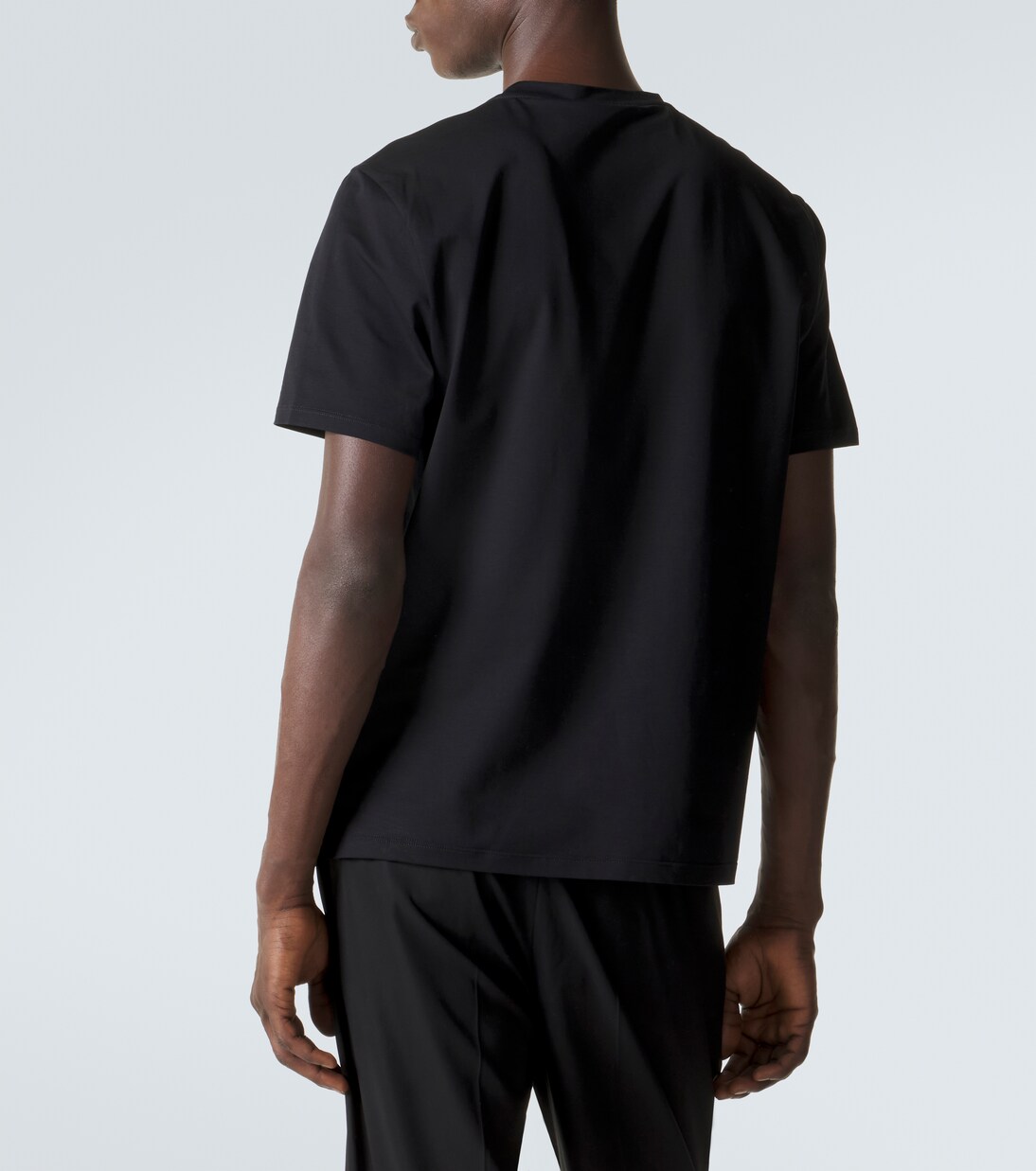 Cotton-blend jersey T-shirt | Prada