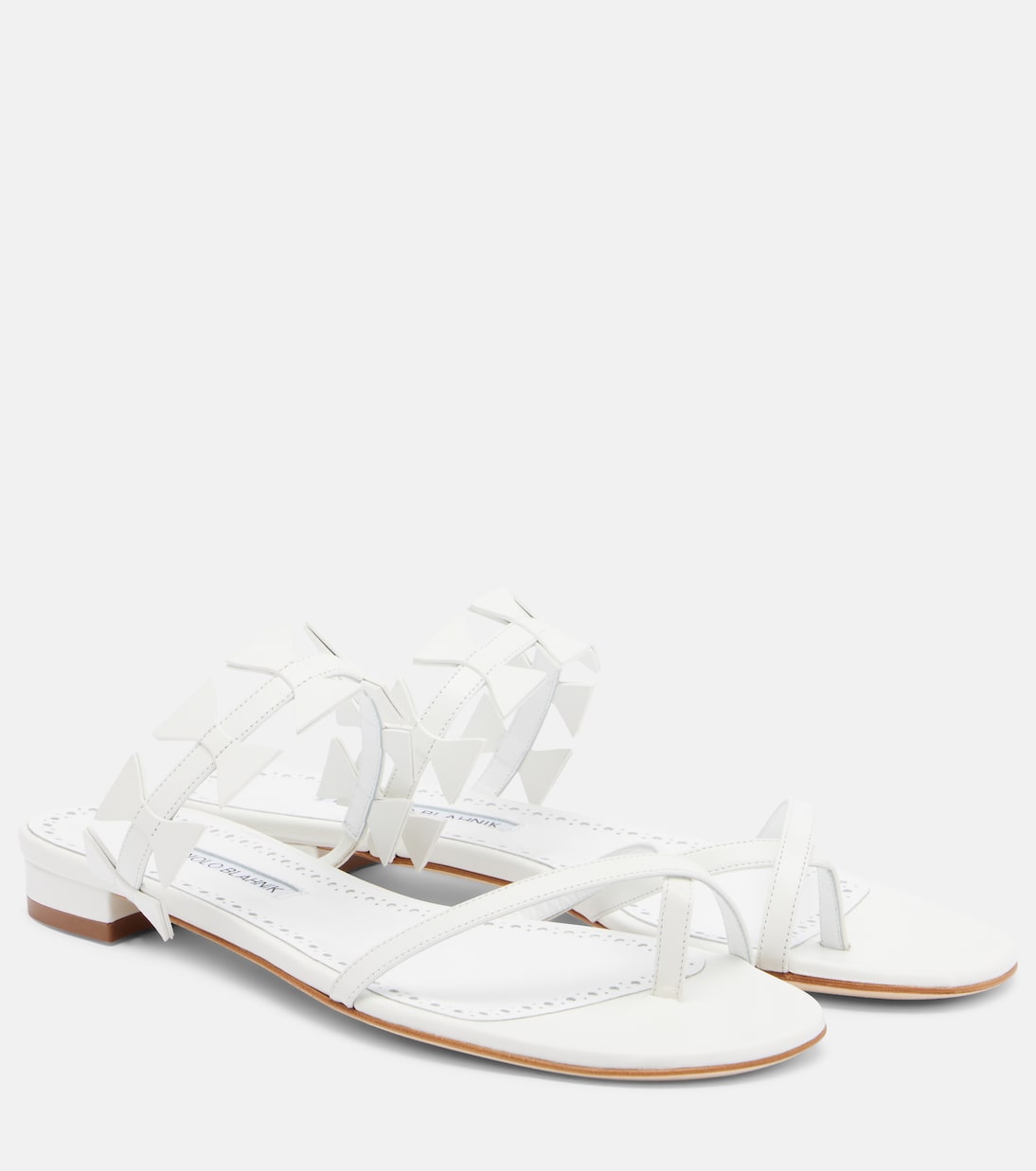 Maura leather thong sandals | Manolo Blahnik