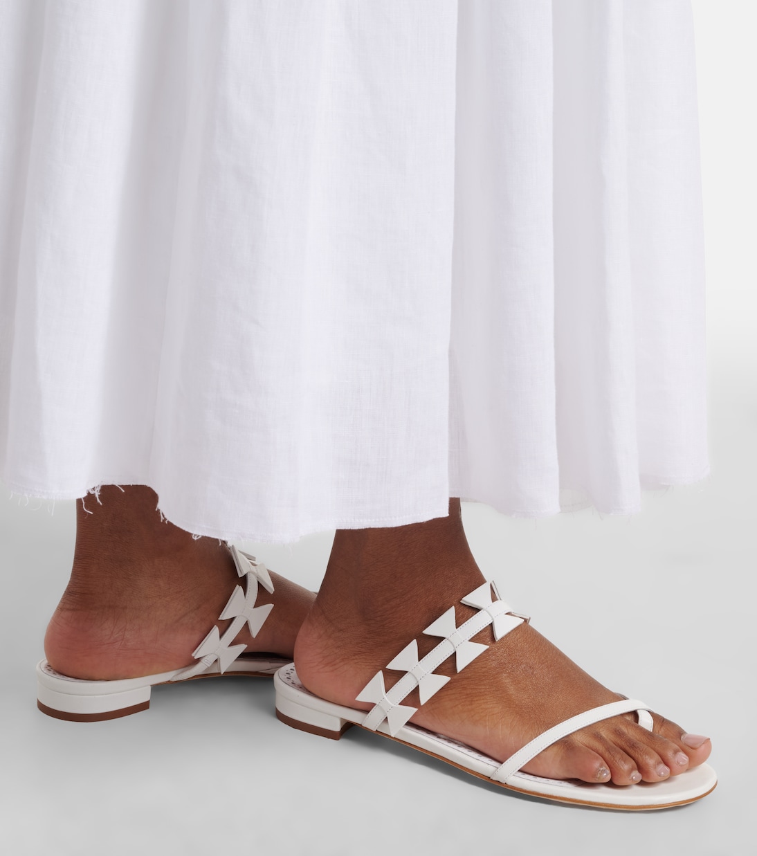 Maura leather thong sandals | Manolo Blahnik
