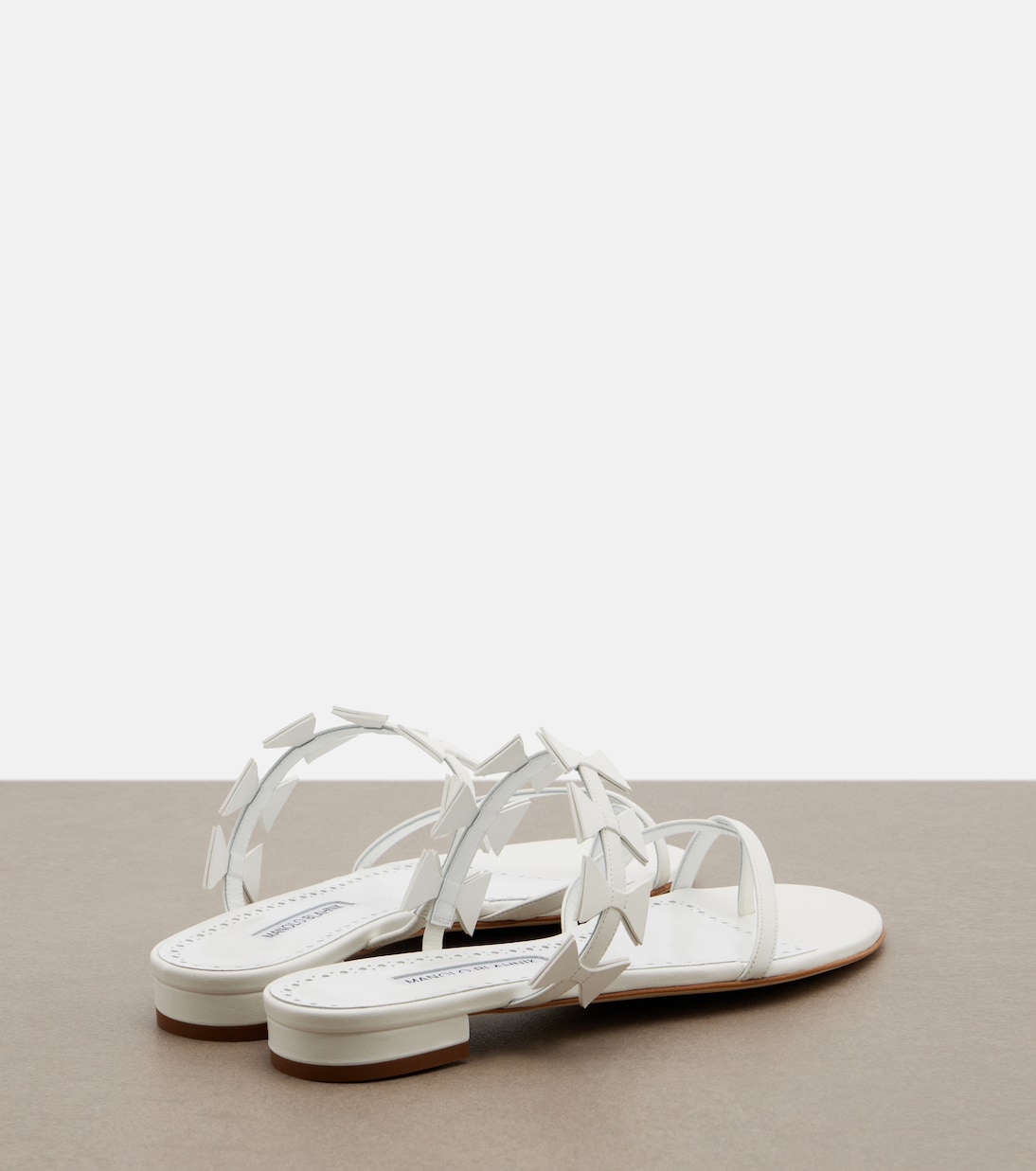 Maura leather thong sandals | Manolo Blahnik