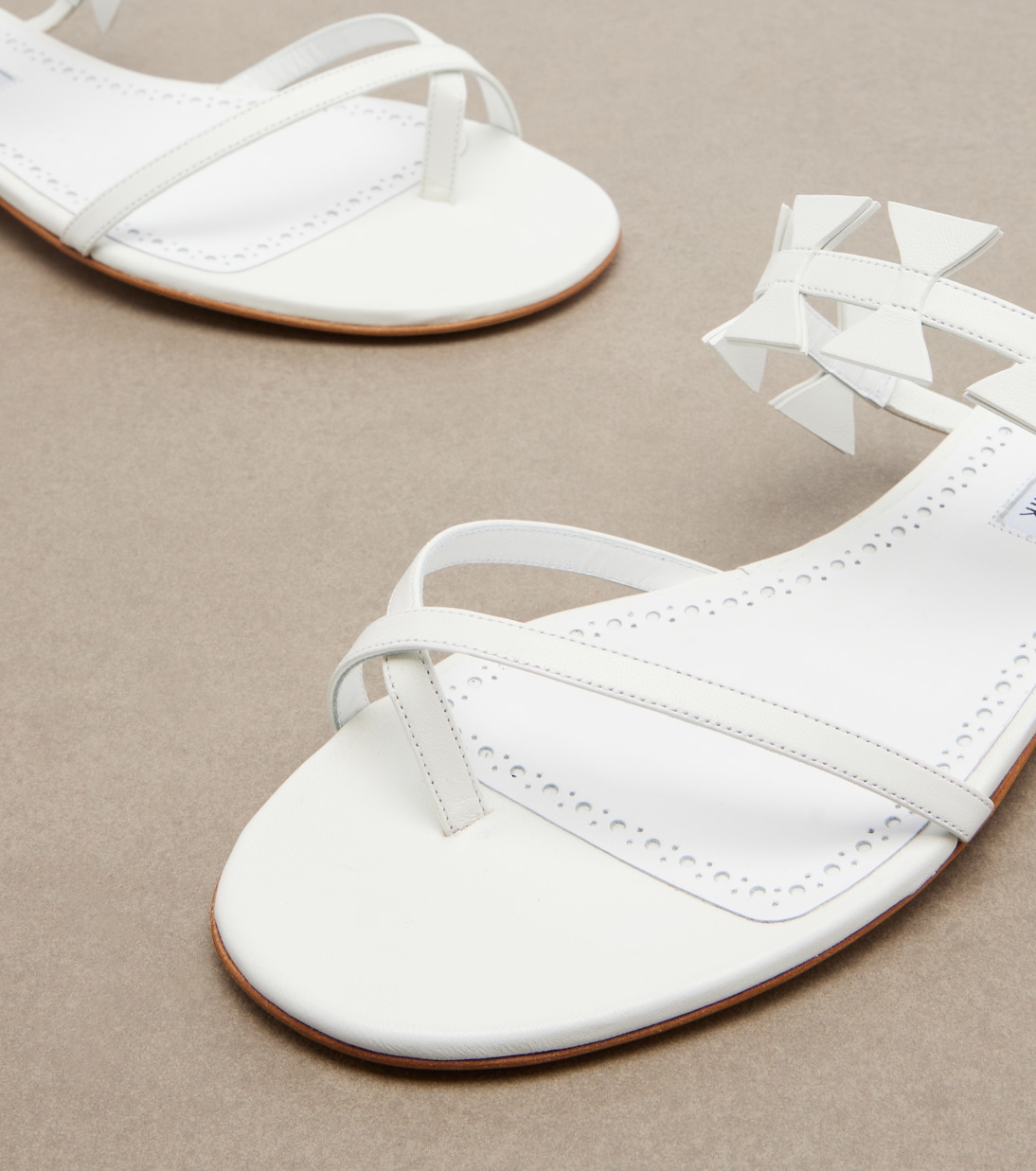 Maura leather thong sandals | Manolo Blahnik