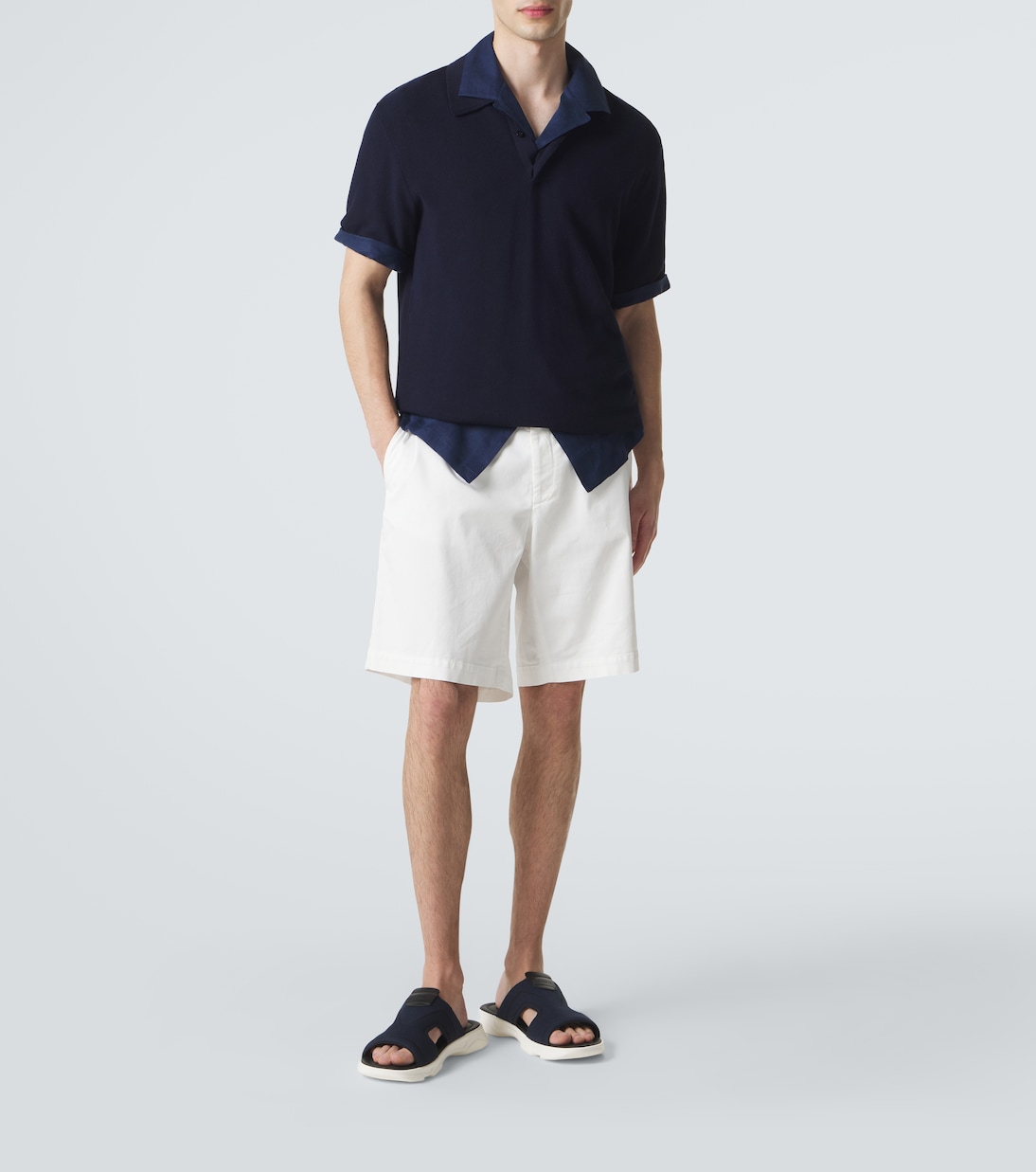 Pantoletten mit Leder | Berluti