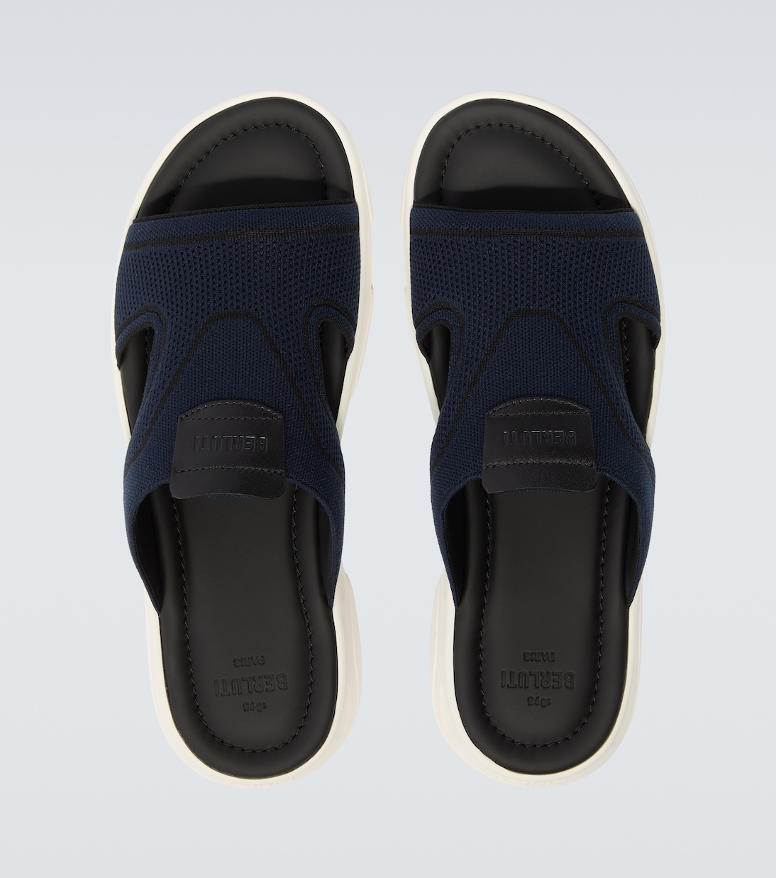 Pantoletten mit Leder | Berluti