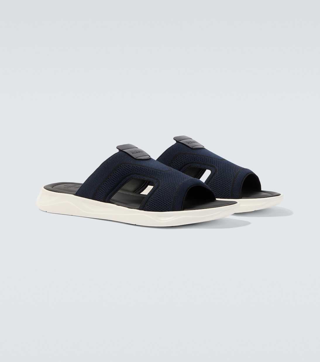 Pantoletten mit Leder | Berluti