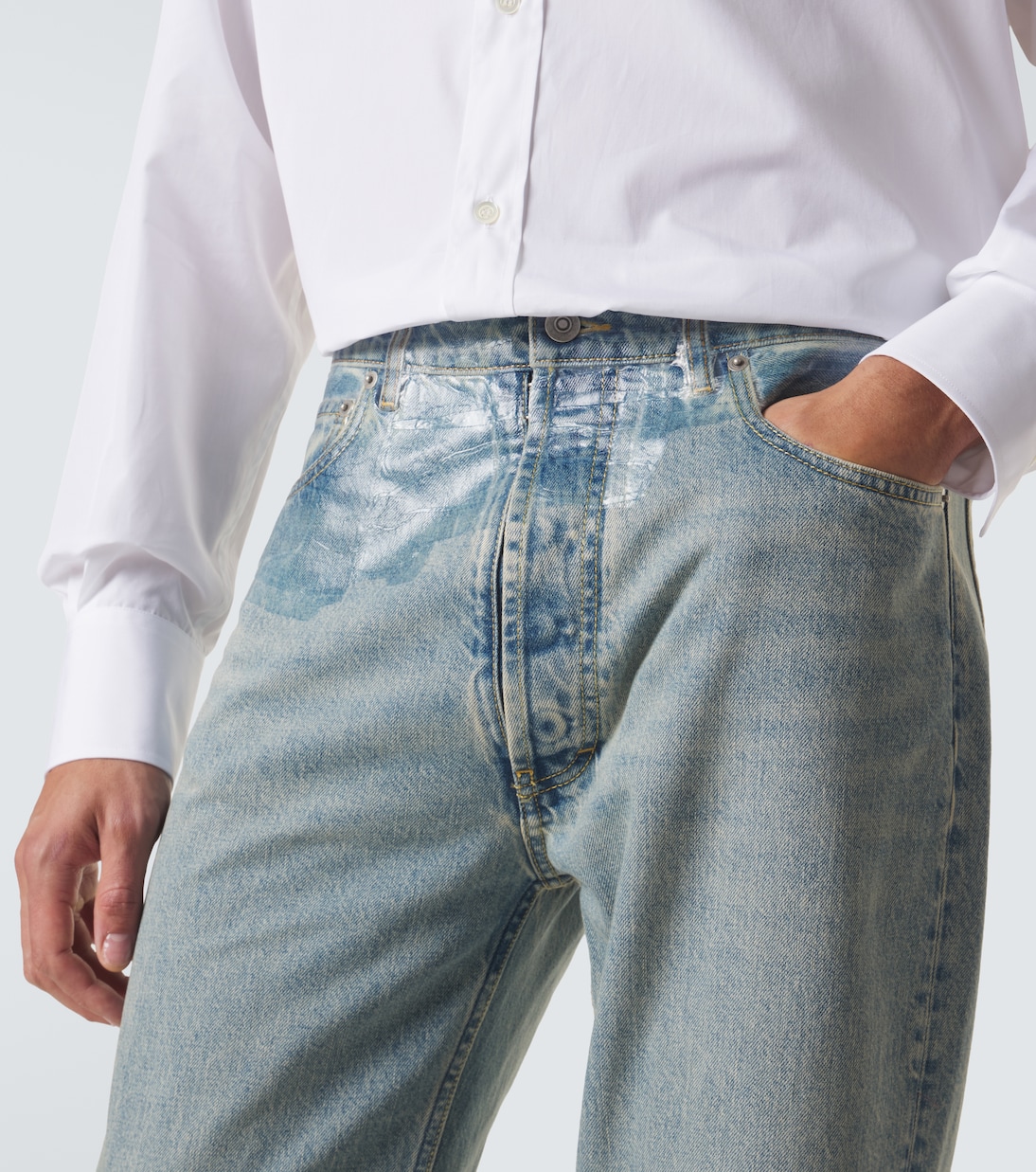 Four Stitches straight jeans | Maison Margiela