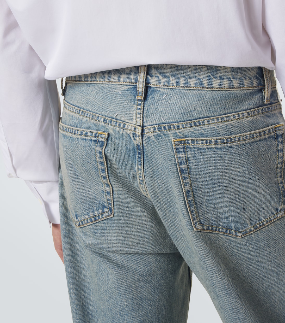 Four Stitches straight jeans | Maison Margiela