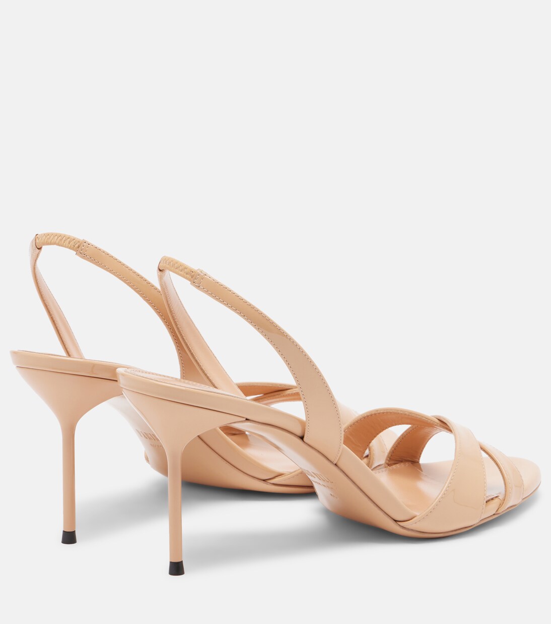 Lidia 페이턴트 레더 슬링백 샌들 | Paris Texas