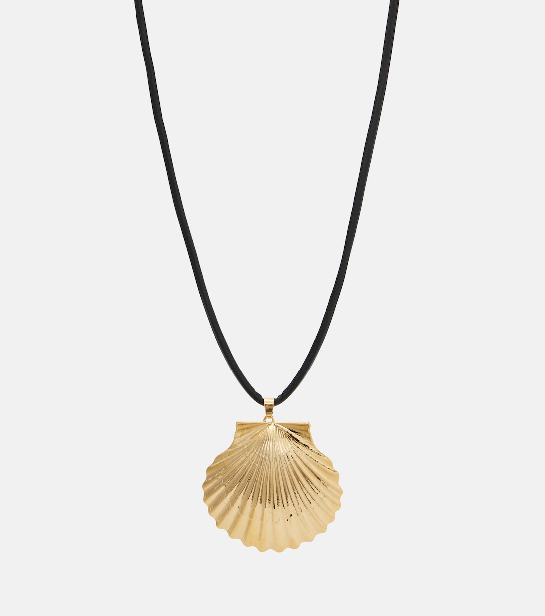 18kt gold-plated pendant necklace | Jennifer Behr