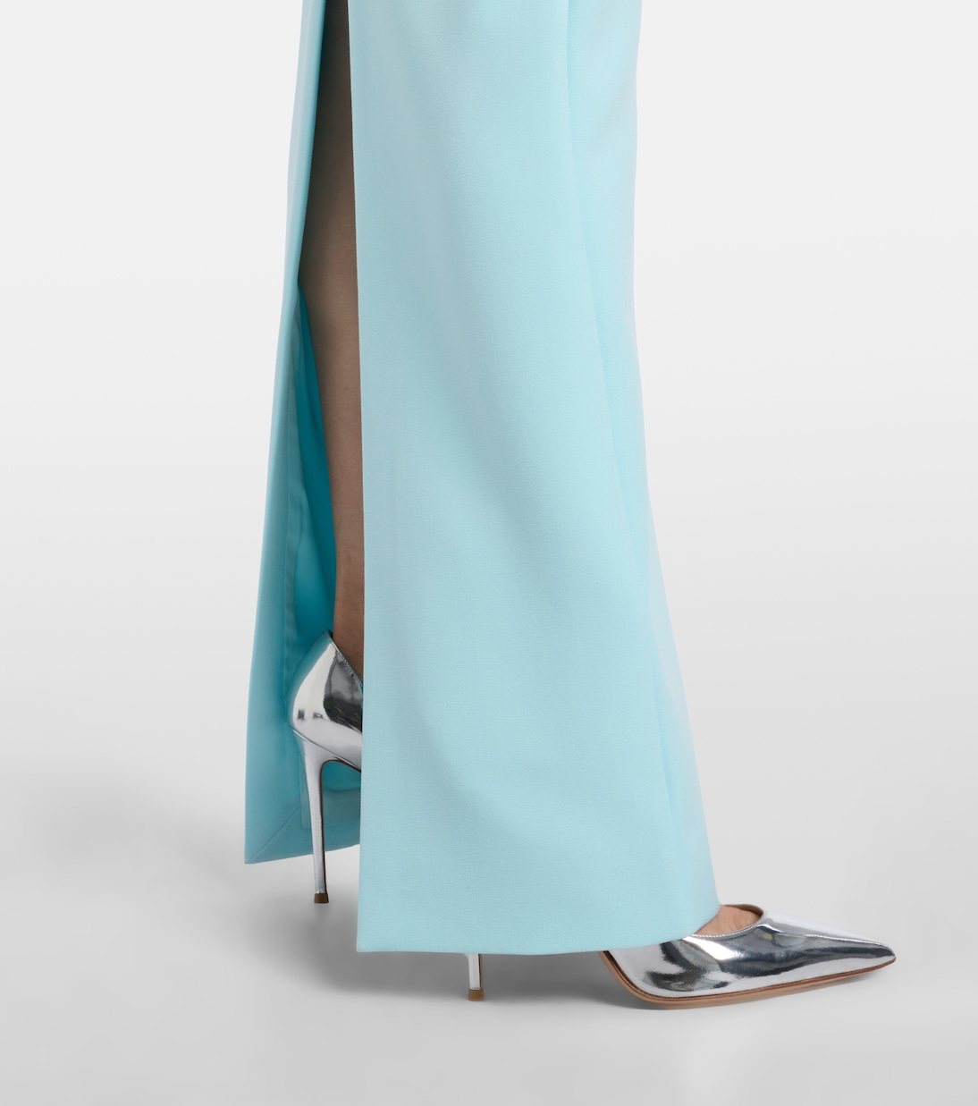 Floral-appliqué crêpe gown | Roland Mouret