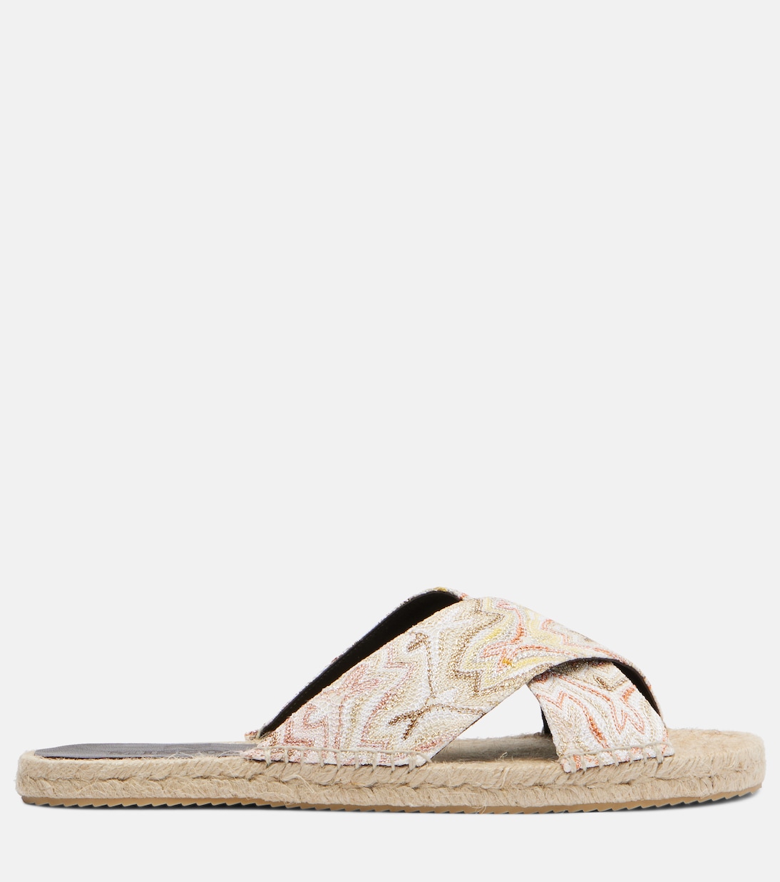 Espadrille-Sandalen Harlow aus Häkelstrick | Missoni