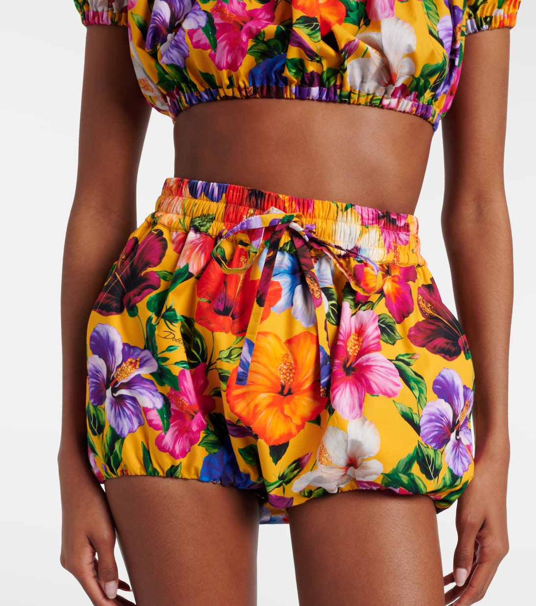 Shorts de algodón florales | Dolce&Gabbana
