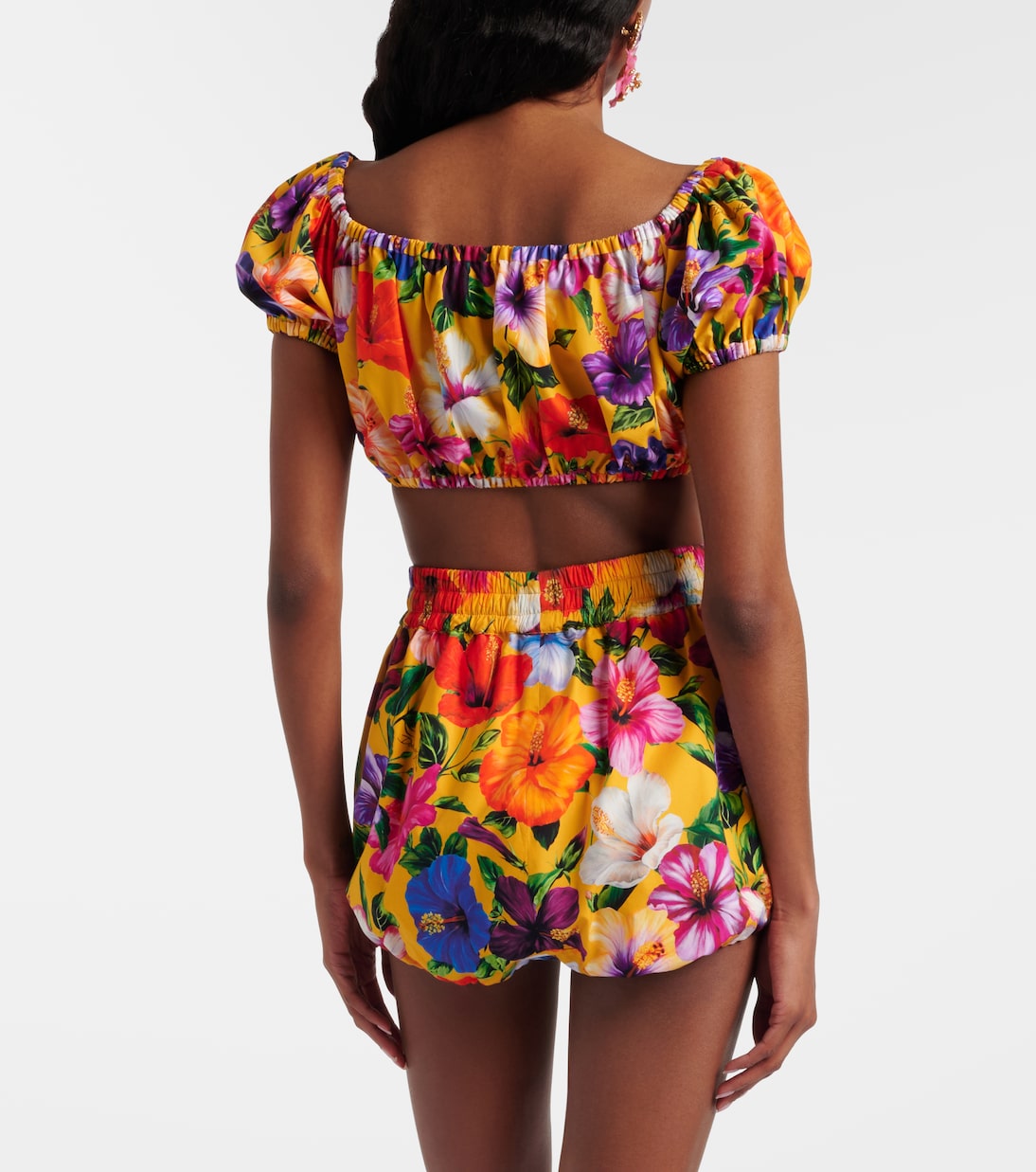 Shorts de algodón florales | Dolce&Gabbana