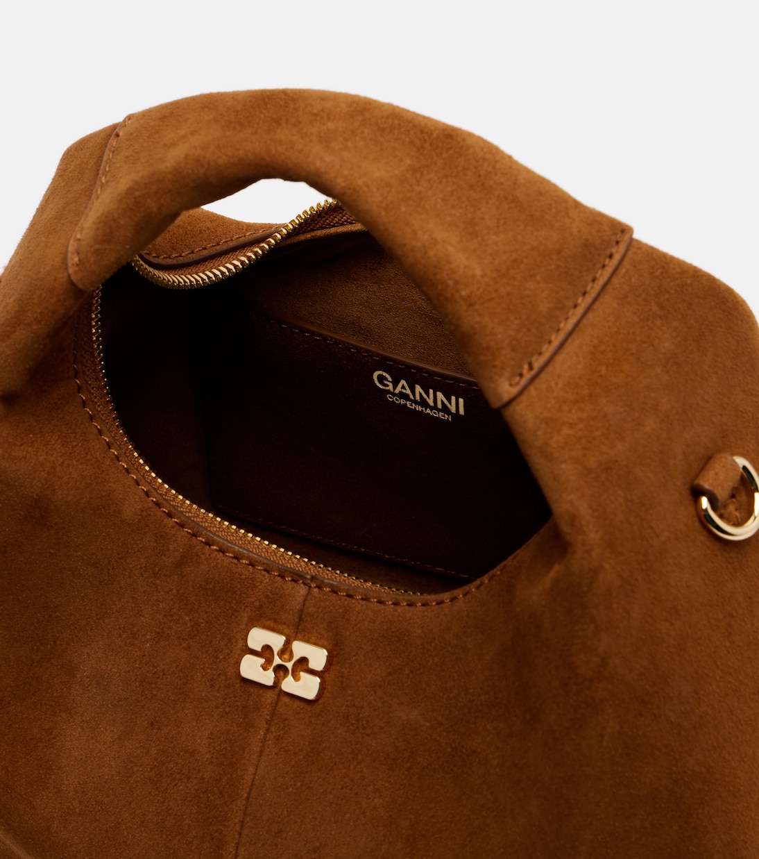 Mini top-handle bag | Ganni