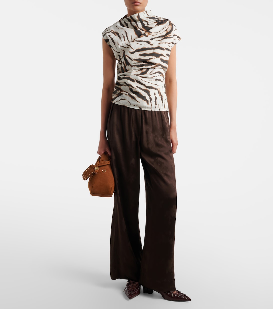 Mini top-handle bag | Ganni