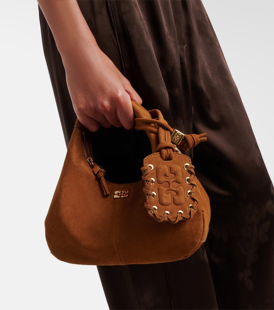 Mini top-handle bag | Ganni